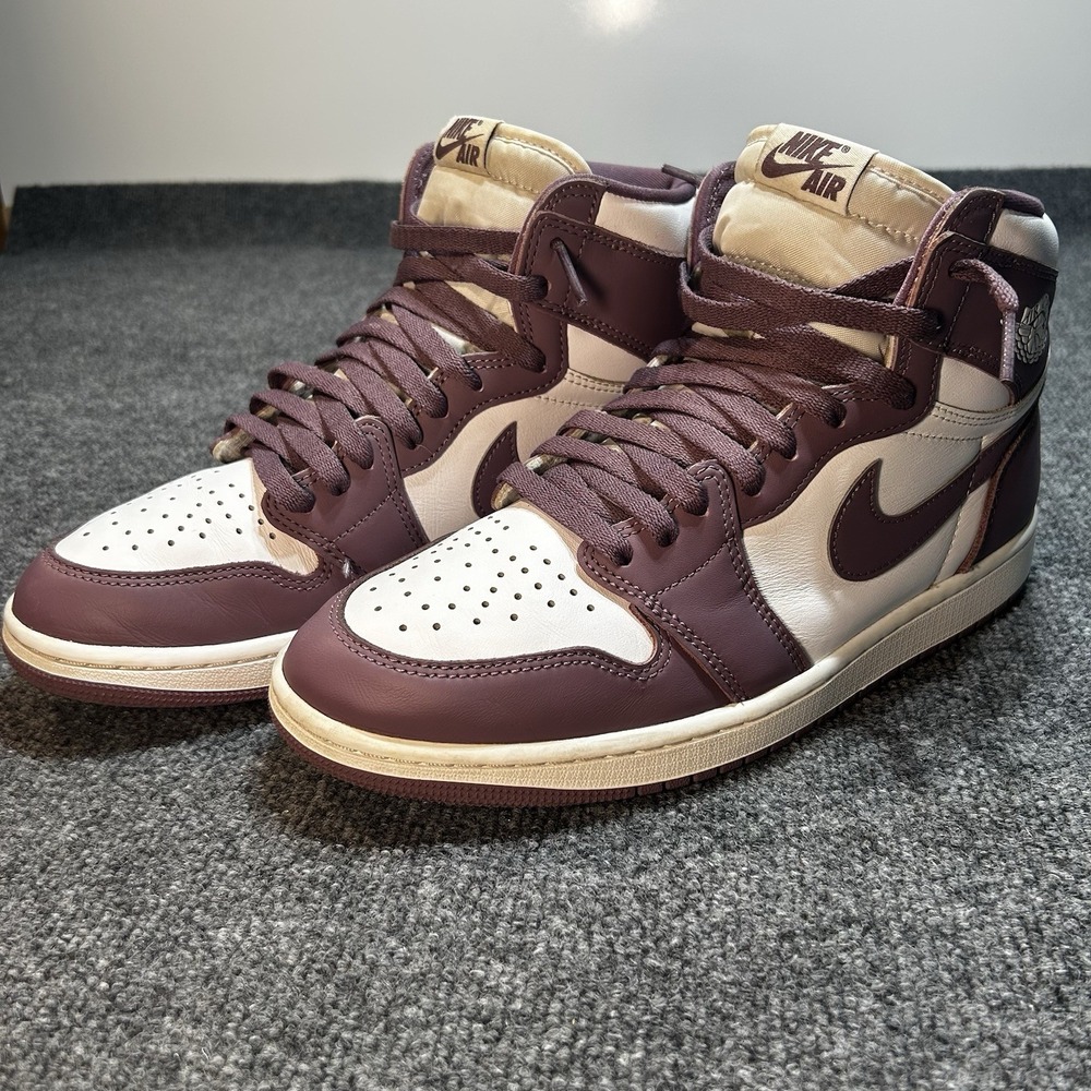 Nike Air Jordan 1 Retro High OG Mauve White DZ5485-105 Men's Size 9.5